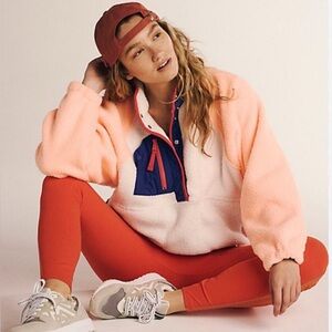 FREE PEOPLE MOVEMENT HIT THE SLOPES fleece jacket S